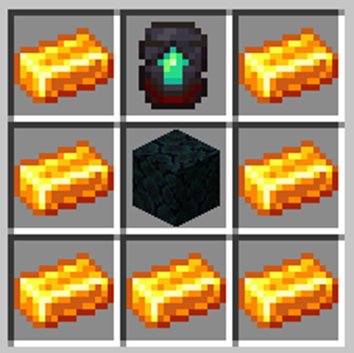 Vibranium template duplication recipe